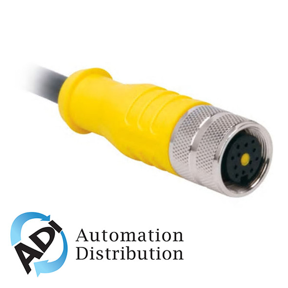 Turck Bkm 12-967-2 Single-ended Cordset, Straight Female Connector 777001939