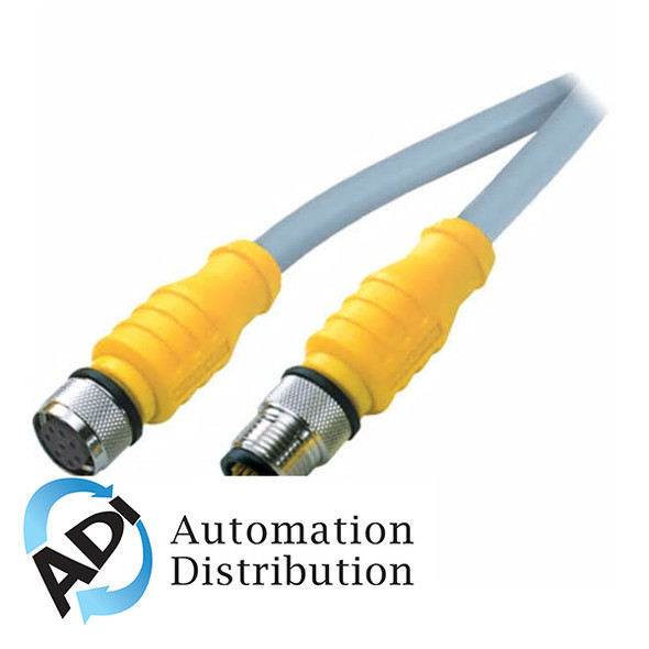 Turck Rkc 8T-0.3-Rsc 8T Double-ended Cordset, Straight Female Connector to Straight Male Connector 777003362