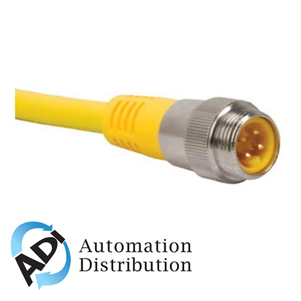 Turck Rsv 36-6M Single-ended Cordset, Straight Male Connector 777008719