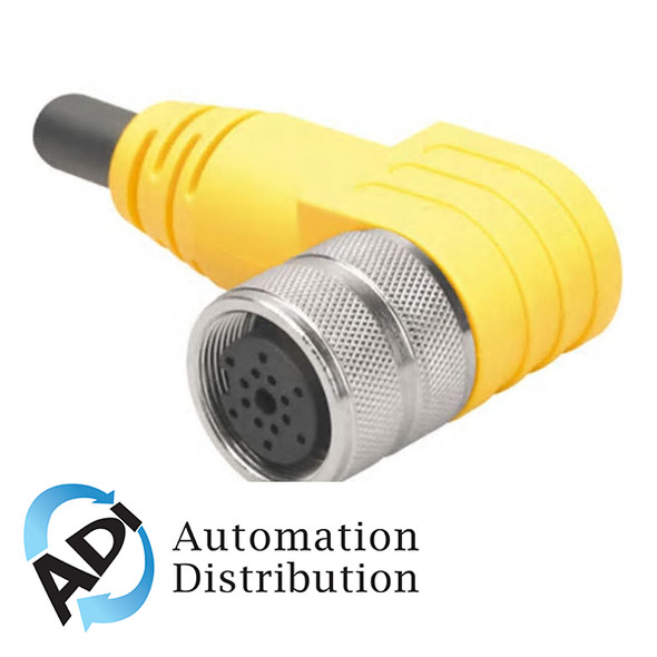 Turck Bsm Bkwm 14-002-1 Double-ended Cordset, Straight Male Connector to Right angle Female Connector 777009900
