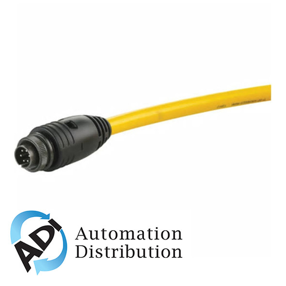 Turck Ms 3106M-14S-6S-575-5-14S-6P Double-ended Cordset, Straight Female Connector to Straight Male Connector 777010957