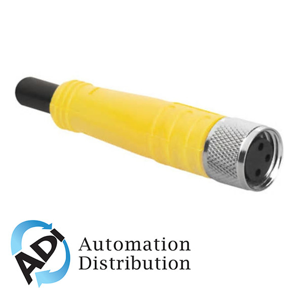 Turck Pkg 3M-2-Pkg 3M/S90/S618 Double-ended Cordset, Straight Female Connector to Straight Female Connector 777012567