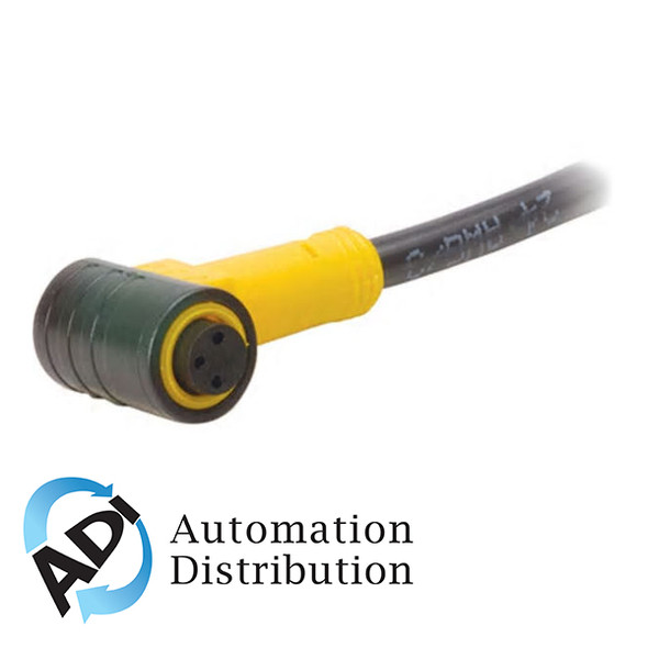 Turck Pkw 3Z-6-Rs 4T/S90 Double-ended Cordset, Right angle Female Connector to Straight Male Connector 777015651