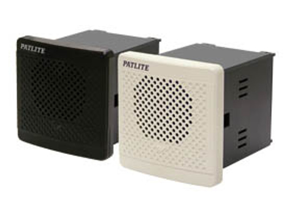 Patlite BDV-15JF-K 4-channel MP3 field programmable annunciator. Color: Dark gray