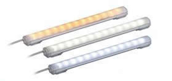 Patlite CLA3S-24A-CD-30 Industrial LED Light Strip- 300mm long, Daylight White with 3m cable