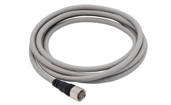 Patlite SZ-120-05 5m cable with 8-pin M12 female QD with leads for LS7-C series