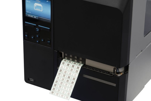 SATO CL4NX Plus + HF RFID, WLAN, RTC, Dispenser & Rewinder