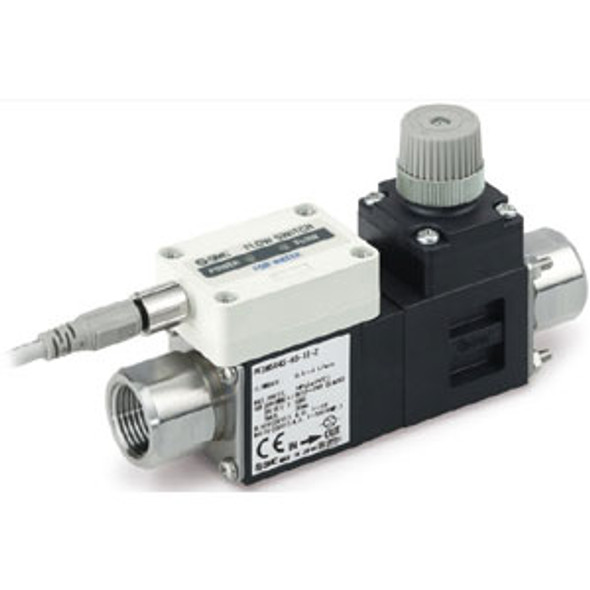 SMC PF3W540-N04-1-GRA Digital Flow Switch, Water, Pf3W