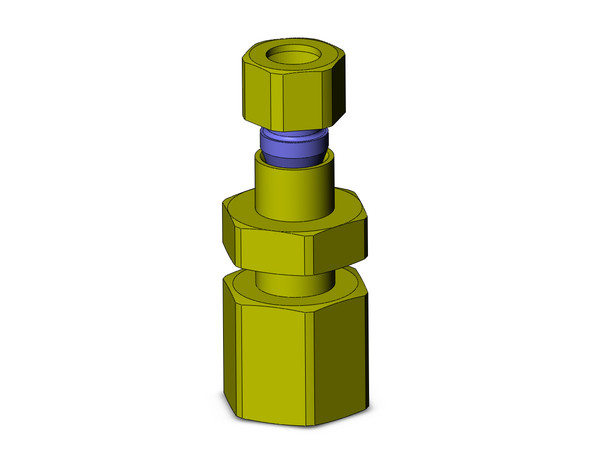 <h2>KF, Insert Fitting</h2><p><h3>KF insert fittings are suitable for use with nylon, soft nylon and polyurethane types of tubing. The insert mechanism provides reliable retaining force on both sides of the tube (inside and outside). The KF series can used for a wide range of pressures from vacuum up to a pressure of 1.0MPa.<br>- </h3>- Suitable for use with nylon, soft nylon and urethane tubing<br>- Large retaining force<br>- Low tightening torque<br>- Wide range of pressures from vacuum up to 1.0MPa<br>- This product is not intended for use in potable water systems<br>- <p><a href="https://content2.smcetech.com/pdf/KF.pdf" target="_blank">Series Catalog</a>