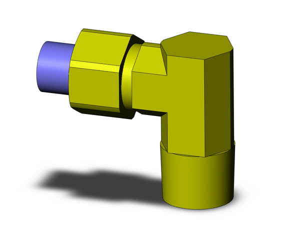 SMC KFL08U-02 insert fitting fitting, male elbow