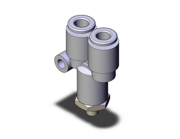 SMC KGU06-M5 fitting, stainless steel Pack of 2