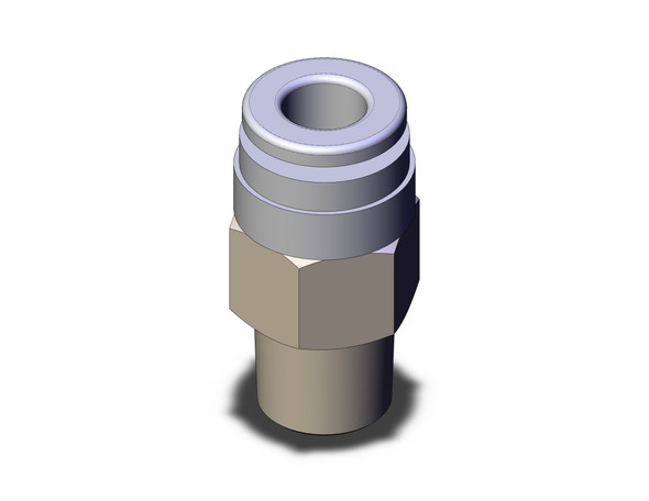 SMC KPGH06-01 one-touch fitting for clean room fitting, male connector Pack of 10