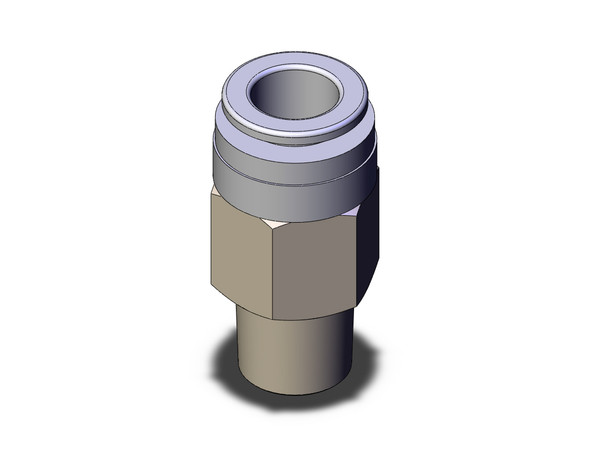 SMC KPQH10-02 one-touch fitting for clean room fitting, male connector Pack of 5