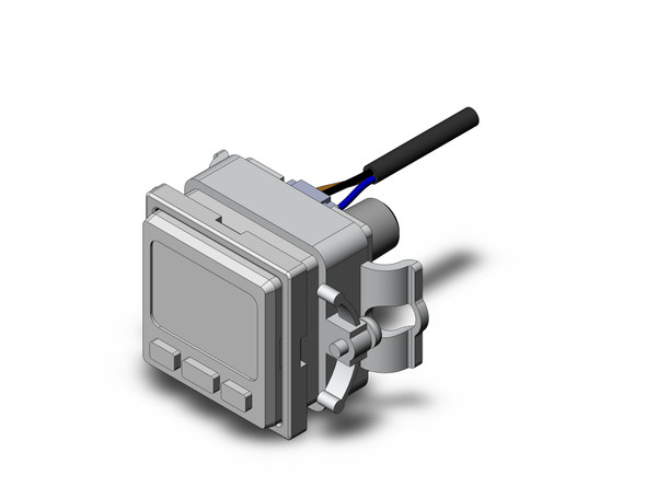 SMC ISE30A-01-C-LB 2 Color High Precision Dig Pres Switch