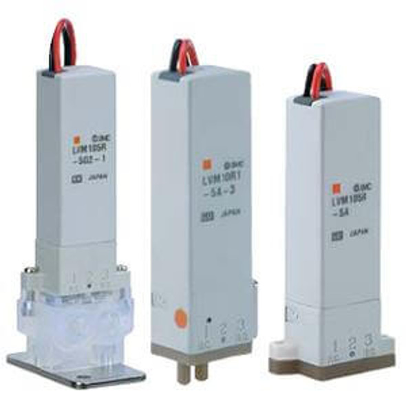 SMC LVM105R-5C2U-1-6-Q Chemical Valve, 2 Port