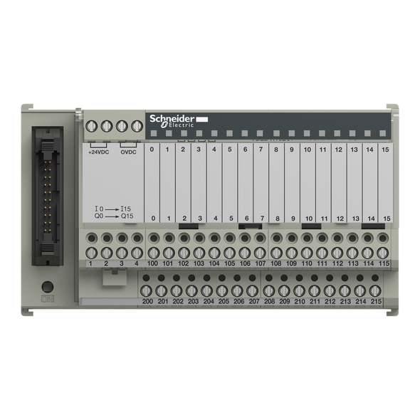 Schneider Electric ABE7H16R21 Wir Bas 16Io Led 2B-2Leve