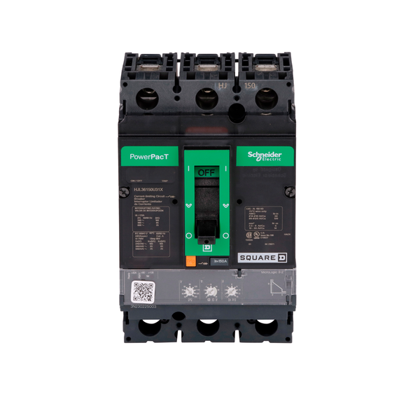 Schneider Electric HJL36150U31X Molded Case Circuit Breaker 600V 150A