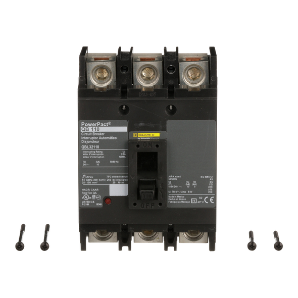 Schneider Electric QBL32110 Molded Case Circuit Breaker 240V 110A