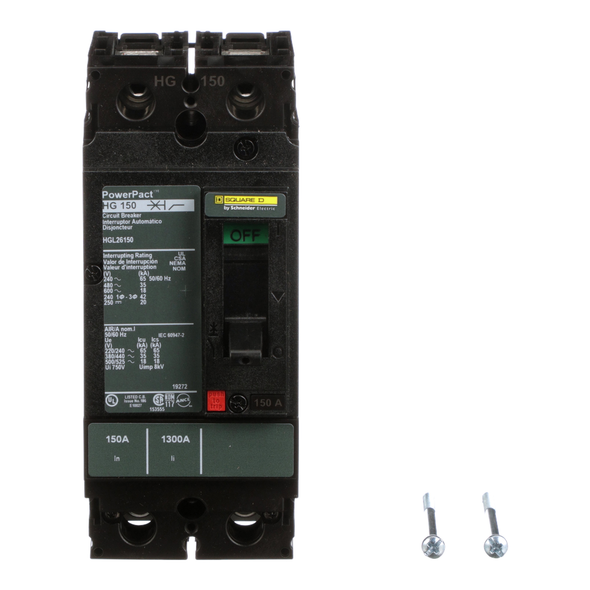 Schneider Electric HGL26150 Molded Case Circuit Breaker 600V 150A