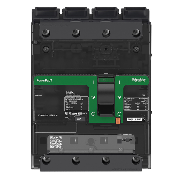 Schneider Electric BJF46050 Molded Case Circuit Brkr 600Y/347V 50A