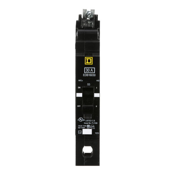 Schneider Electric EDB16030 Miniature Circuit Breaker 600V 30A