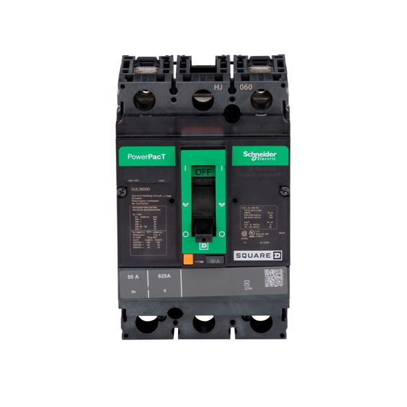Schneider Electric HJL26050 Molded Case Circuit Breaker 600V 50A