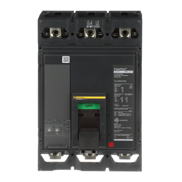 Schneider Electric MGP26800E10 Molded Case Circuit Breaker 600V 800A