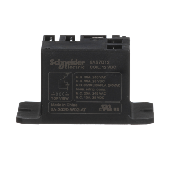 Schneider Electric 9AS7D12 Electromechnical Power Relays, 12Vdc Pack of 10