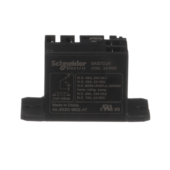 Schneider Electric 9AS7D24 Electromechnical Power Relays, 24Vdc Pack of 10