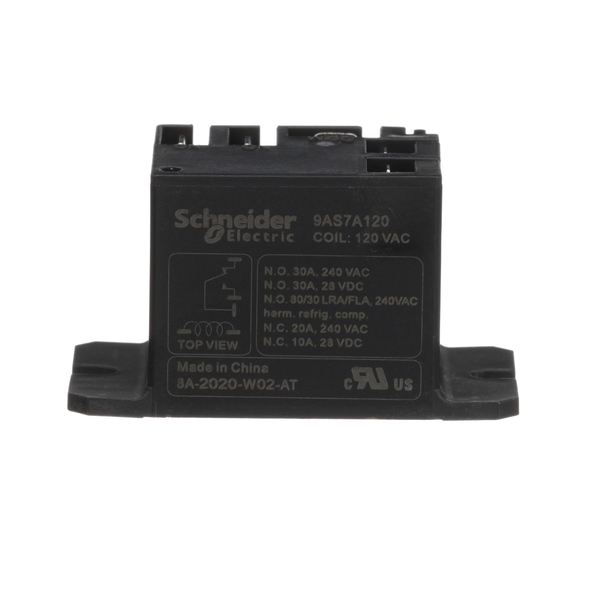Schneider Electric 9AS7A120 Electromechnical Power Relays, 120Vac Pack of 10