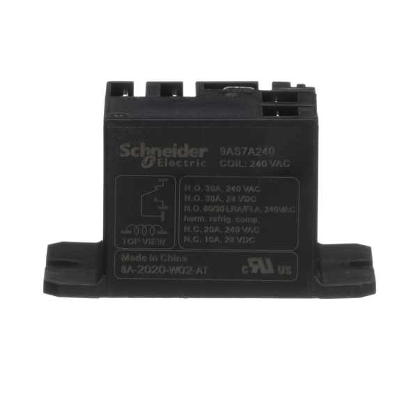 Schneider Electric 9AS7A240 Electromechnical Power Relays, 240Vac Pack of 10