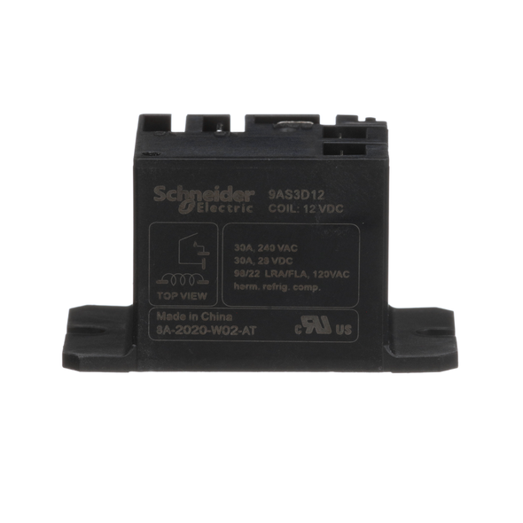 Schneider Electric 9AS3D12 Electromechnical Power Relays, 12Vdc Pack of 10