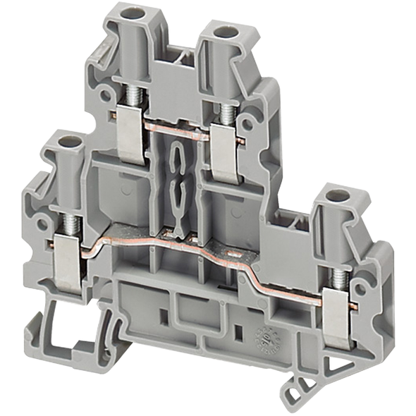 Schneider Electric NSYTRV24D Screw Terminal,2 Level, 4Pts,2,5Mma Pack of 50