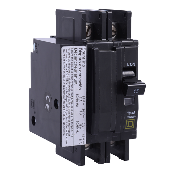 Schneider Electric QOU2101021 Miniature Circuit Breaker 120/240V 10A