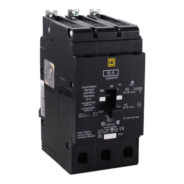 Schneider Electric EJB34020CA Miniature Circuit Breaker 480Y/277V 20A