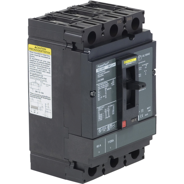 Schneider Electric HGL36060C Molded Case Circuit Breaker 600V 60A