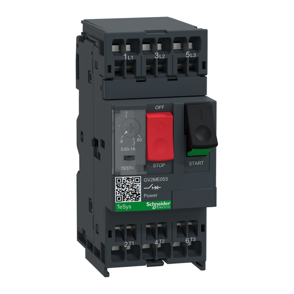 Schneider Electric GV2ME053 Tesys Spring Term. Mcb