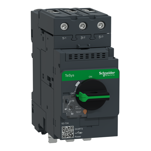 Schneider Electric GV3P731 Tesys Motor Cb Tho/Mag 62-73A Evlk