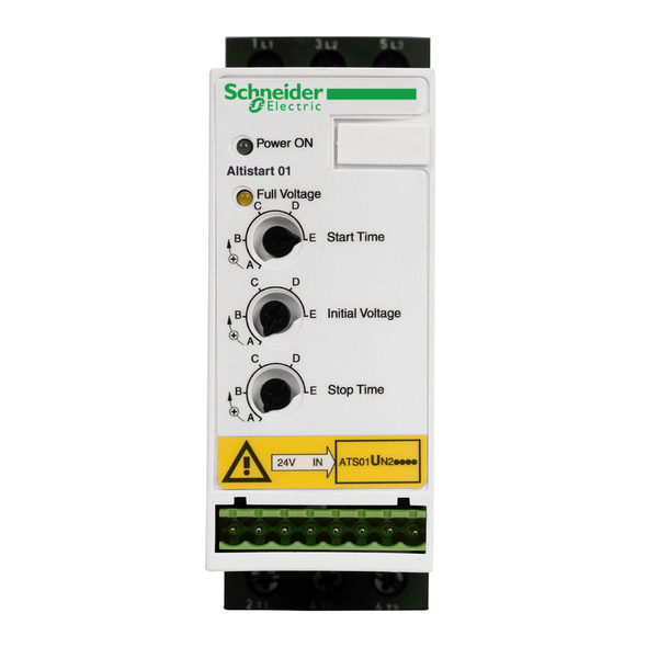 Schneider Electric ATSU01N206LT Soft-Start Stop 6A 200 480V