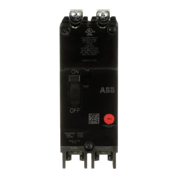 ABB TEY280MM 80A 2P 65K 240V Tey Tenant Breaker