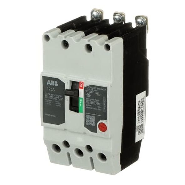 ABB TEYD3125B Teyx Circuit Breaker 3P 125A