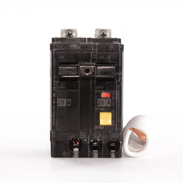 ABB THQB2120GFEP Thqb Mcb 20A 10Ka 2P 120/240V Gfep