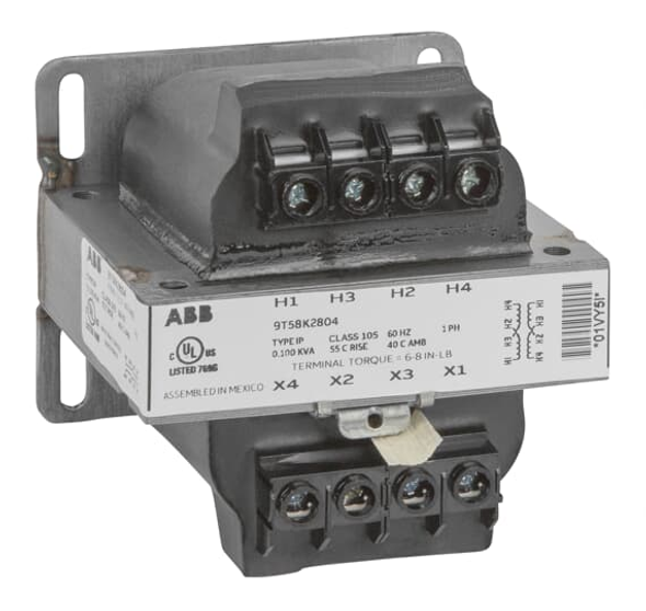 ABB 9T58K0083 1C, 0.075Kva, 380208-115/95, 55C, C&C, Tb, Ip