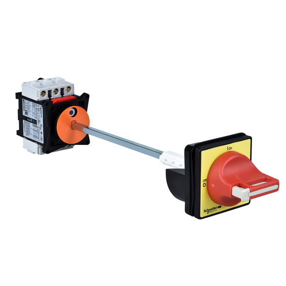 Schneider Electric VCCD0 Switch disconnector,TeSys Control,for ON/emergency stop,25A,ÃƒËœ22.5 fixing,for mounting at back of an enclosure