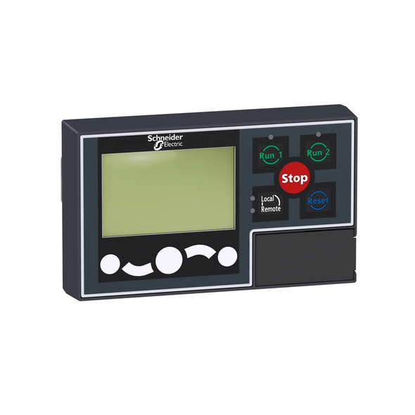 Schneider Electric LTMCU Operator control unit, TeSys Tera, 140 mA, RJ45 connection, flush-mounted, backlit LCD