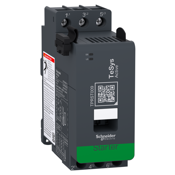 Schneider Electric TPRST009 Motor starter, TeSys island, 15A at AC-1, 9A at AC-3, 4kW, 5hp, DOL type