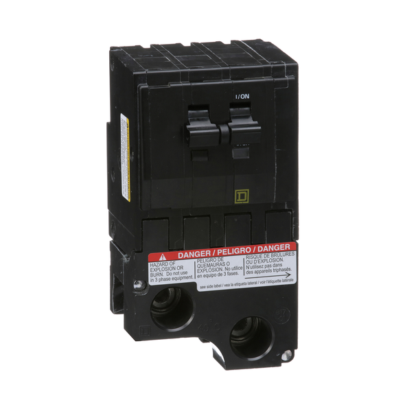 Schneider Electric QO2175VH Mini circuit breaker, QO, 175A, 2 pole, 120/240VAC, 22kA, plug in