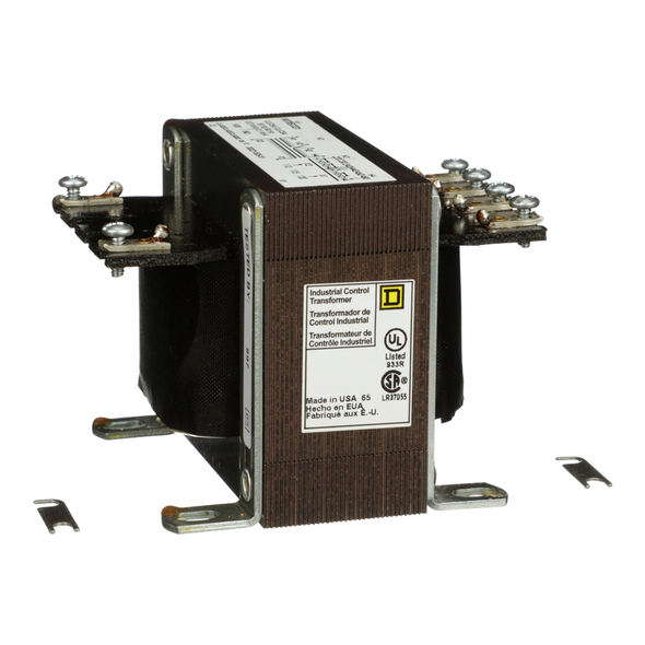 Schneider Electric 9070EO2D1 Transformer, EO, industrial control, 100VA, 1 phase, 240x480V primary, 120V secondary, 80C rise