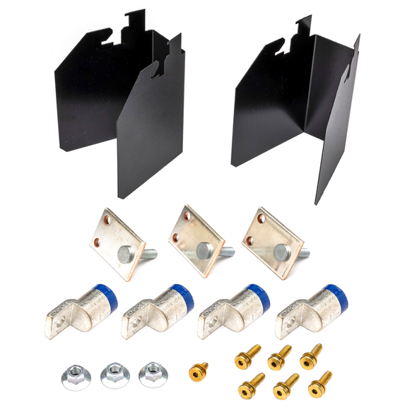 Schneider Electric NQCUV2 Panelboard accessory, NQ, lug kit, compression, 225A, 2/0 AWG to 300kcmil, Cu