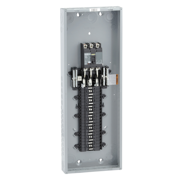 Schneider Electric QO342MQ200 Load center, QO, 3 phase, 42 spaces, 42 circuits, 200A convertible main breaker, NEMA1, QDL